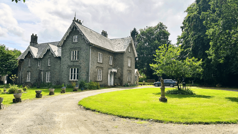 Corven Hall exterior, Llandrindod Wells